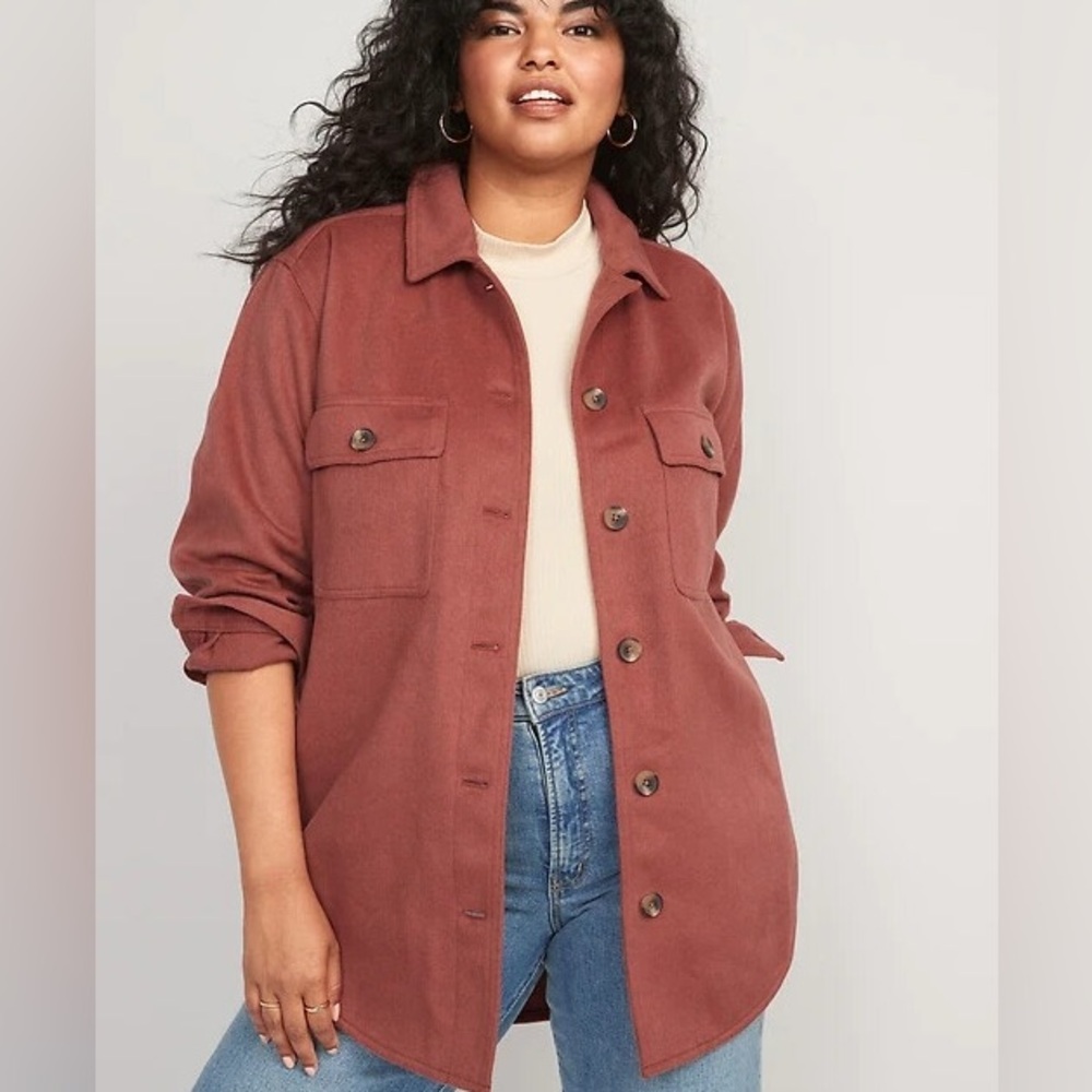 NWT Soft brushed Womens utility jacket